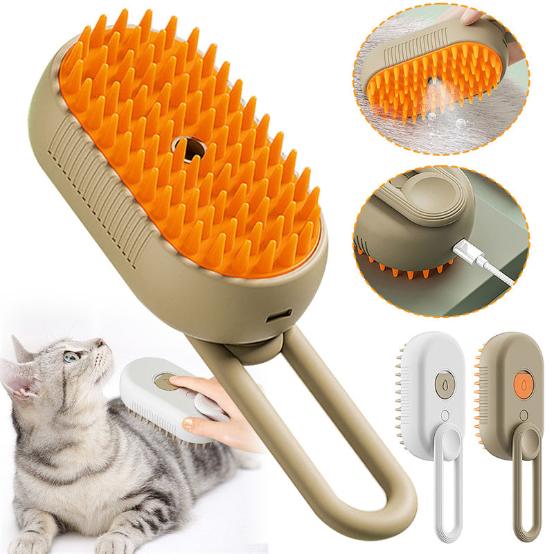 PurrfectGroom 3-in-1 Pet Spa Brush